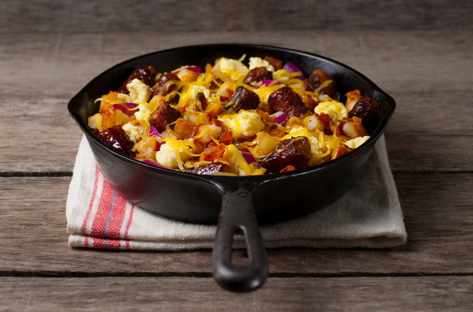 Bacon & Breakfast Sausage Country-Style Skillet
