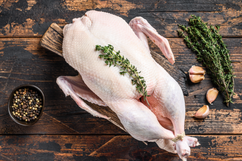 Ontario Roast Pastured Muscovy Duck with Maple-Apple Glaze